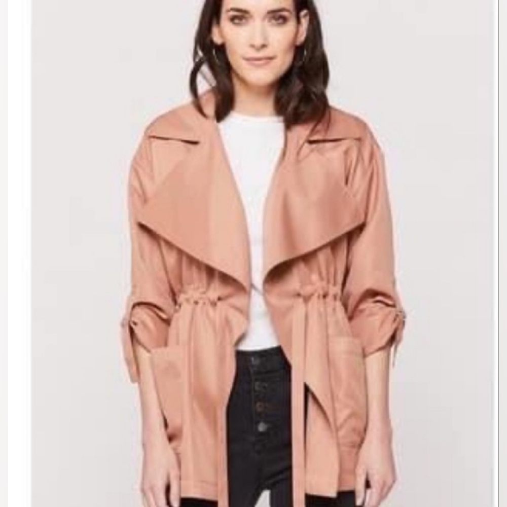 Velvet Heart Women's Blush Trench Coat